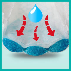 Pampers Night Pants Größe 6 (15+ kg), 19 Windeln, Nachtwindeln bieten Schutz die ganze Nacht Mutter und Baby Naty Shop