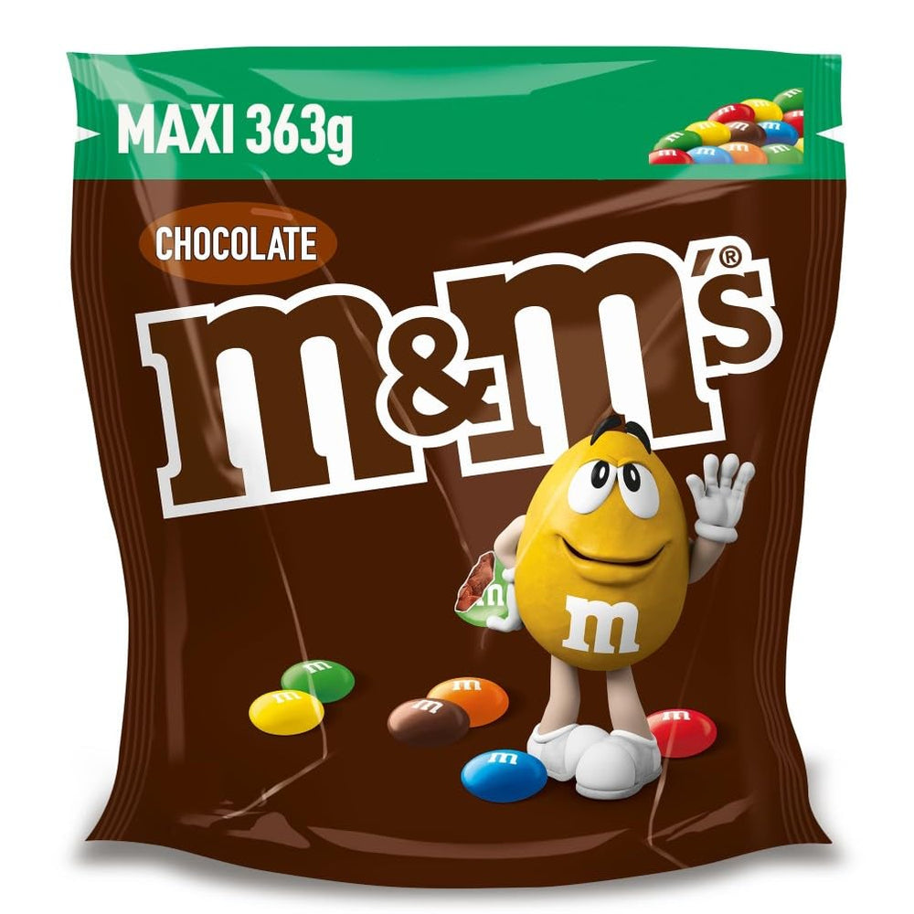 INHALT: 363g Tüte M&M'S Schokolade, beste Qualität durch ausgewählte Zutaten