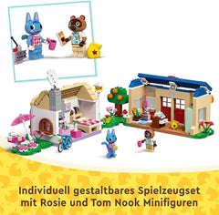 LEGO Animal Crossing Nook's Shop und Sophie's House Set, kreatives Spielzeug für Kinder mit 2 Minifiguren aus der Videospielserie, Geschenk für Mädchen und Jungen ab 7 Jahren 77050 Bausets Besuche den LEGO-Store