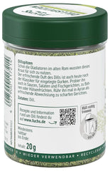 Fuchs gehackter Dill, 20 Gramm Condimente Naty Shop