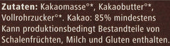 Bitter Grand Noir organic, 85%, 100g