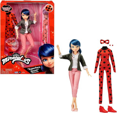 Bandai - Miraculous Ladybug - Păpușă de îmbrăcat 26 cm cu două ținute - Ladybug - P50355 Papusi Naty Shop Titlu implicit
