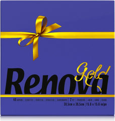 Șervețele de hârtie Renova, albastru auriu - 40 de șervețele