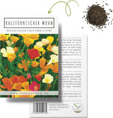 Kalifornischer Mohn-Mix (Eschscholzia californica) – Wunderschön blühender Mohn mit langer Blütezeit für eine bunte Blumenwiese (Kalifornischer Mohn)