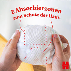Huggies Windeln für Neugeborene, Größe 2, 116 Windeln (2 x 58), Halbmonatsbox