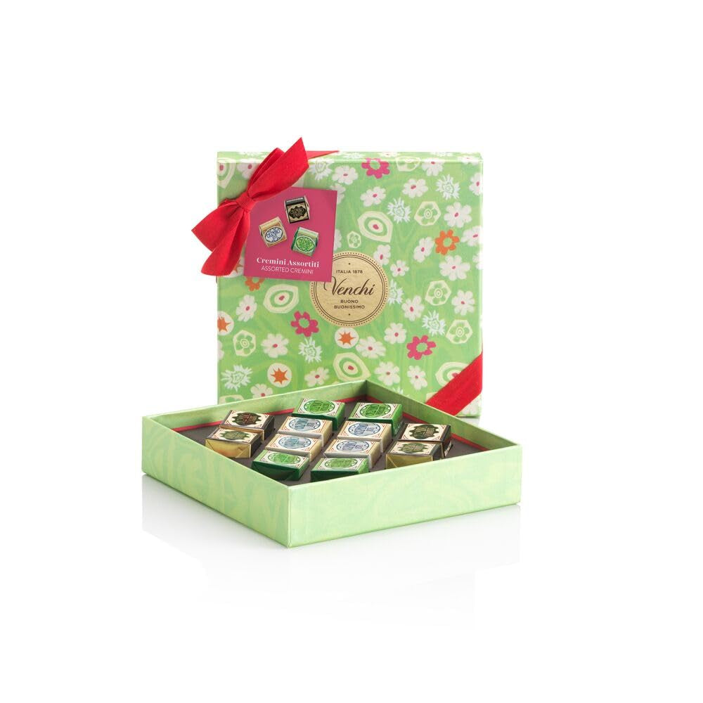 Venchi, Cutie de 12 bomboane de ciocolată Cremini asortate, 127 grame Bomboane de Ciocolata Naty Shop Default Title