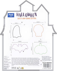 Forme de biscuiți Halloween cu prindere confortabilă (set de 4)