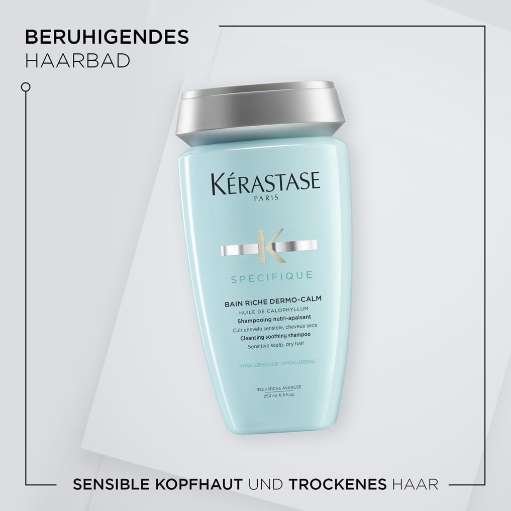 Șampon Kérastase pentru scalp sensibil și păr uscat, 250 ml Duș și baie Kérastase