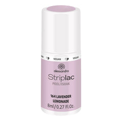 UV-Nagellack alessandro Striplac Lavender Lemonade – Zart und langanhaltend – Einfache Entfernung dank der Entfernungstechnologie – Vegan und tierversuchsfrei – 8 ml