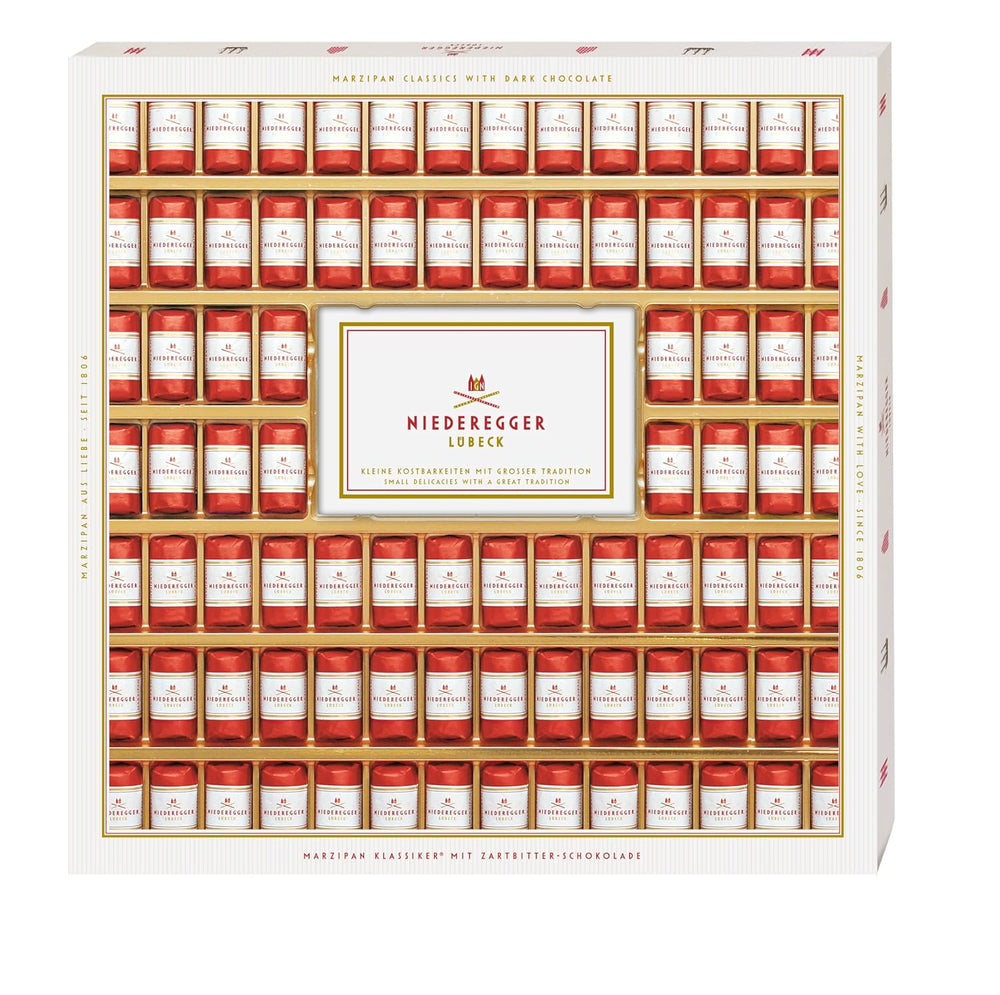 Niederegger Classics Geschenkpackung hochwertiges Marzipan 1er Pack (1 x 1075g)