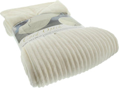 Gözze Wohnzimmerteppich in Samtoptik, 150 x 200 cm, weiße Wolle, 40067-00-150200 Betten und Decken Besuche den Gözze-Store