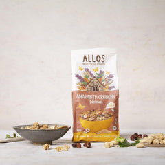 ALLOS Amaranth Crunchy Nobleuss | Bio-Müsli Nuss-Hafer-Müsli für den kleinen Cereal Naty Shop