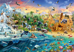 Schmidt Spiele 58324 Tierwelt, Puzzle 1000 Teile Puzzle Naty Shop