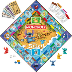 Monopoly Disney Stitch Edition Brettspiel – deutsche Version