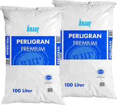 Floragard Perlite Perligran 200 L (2×100 L, 2–6 mm) – mineralischer Bodenverbesserer & Drainagezusatz für Garten, Anzucht, Zimmerpflanzen & Hydrokultur – sorgt für lockere Struktur & Gute Belüftung