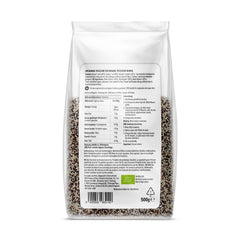 Quinoa tricoloră organică de la Amazon, 500 g (pachet de 1)