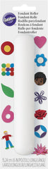 Wilton Fondant Roller, 2.6924000000000001 x 6.5278 x 22.174200000000003 cm, Weiß