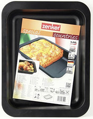 Zenker 7502 Lasagne- und Auflaufform 32,5 x 25 cm, Sonderländer, Schwarz Formen und Backbleche Naty Shop