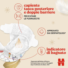 Huggies Extra Care Windeln, Größe 3 (4-9 kg), 2 Packungen mit 40 Windeln Mutter und Baby Naty Shop