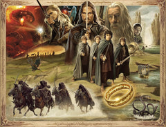 Ravensburger Puzzle 16927 - LOTR: Frăția Inelului - puzzle jigsaw cu 2000 de piese Lord of the Rings pentru adulți și copii de peste 14 ani Puzzle Naty Shop Titlu implicit