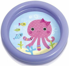 Intex 59409NP - Piscină gonflabilă pentru bebeluși cu imprimeu animal, 1 bucată, vinil, multicoloră, 61x15 cm