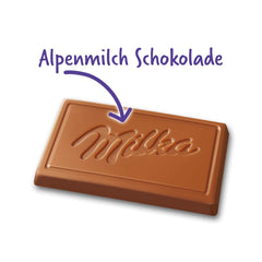 Naps Alpenmilch 1 x 1 kg, zartschmelzende Mini-Schokoladenquadrate aus feiner Alpenmilch-Schokolade, Box (3er-Pack)