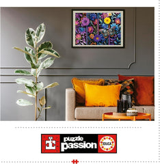 Educa - Puzzle mit 500 Teilen für Erwachsene | Bada Bloom. Abmessungen: 48 x 34 cm. Inklusive Fixpuzzle-Puzzlekleber. Seit 11 Jahren (19909) Puzzle Naty Shop