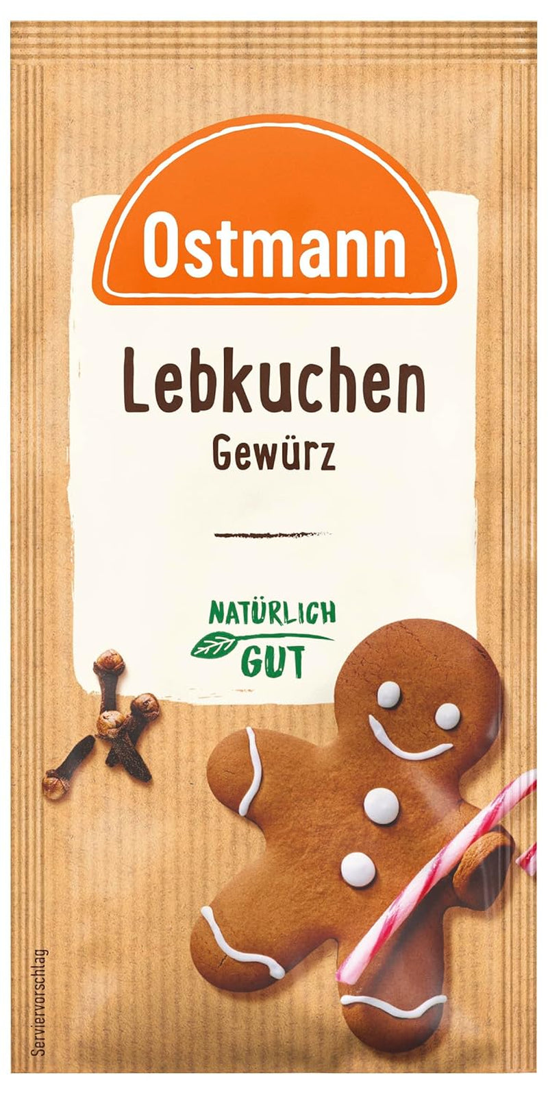 Ostmann Gewürze – Lebkuchen-Gewürz | Gewürzmischung für Leb- und Honigkuchen | Ideal für Gebäck und Desserts in der Winter- und Weihnachtszeit. 15 g im Beutel
