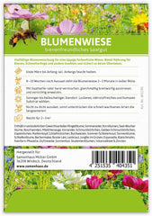 FORTUS Wildblumenwiese Partygeschenke (100 Stück) | Blumensamenmischung für Bienen und Insekten als Dankeschön und Werbegeschenke