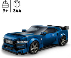 LEGO Speed Champions Ford Mustang Dark Horse Sportwagen Minifiguren, Autospielzeug für Kinder zum Bauen, Spielen und Ausstellen, Geschenk für Jungen, Mädchen und Autofans ab 9 Jahren. 76920 Bausets. Besuchen Sie den LEGO-Store