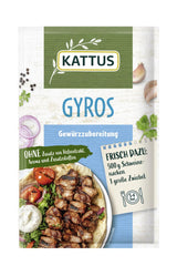 - Gyros Gewürzzubereitung | Gewürz für 3-4 Portionen | Ohne Zusatz von Fefeextrakt, Aroma und Zusatzstoffen | 25 g im Beutel