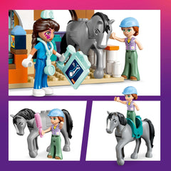 LEGO Friends Veterinärschrank für Pferde und Haustiere, Bau- und Spielset für fantasievolles Rollenspiel mit 3 Minifiguren und 5 Tierfiguren, Geschenkidee für Mädchen ab 7 Jahren 42651 Bausets Besuchen Sie den LEGO-Store