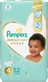 Pampers Premium Care 4,8 - 14 kg, 52 Stück Mutter und Baby Naty Shop