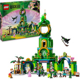 LEGO Wicked Welcome to Emerald City, Turmspielzeug, Glinda- und Elphaba-Minipuppen, Geschenk für Filmfans und 9-jährige Mädchen und Jungen, die Puppenhäuser lieben. 75684 Bausets Besuche den LEGO-Store Standardtitel