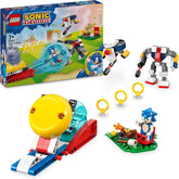 LEGO Sonic the Hedgehog: Sonic’s Campfire Clash Set, Collectible Building Toy with 4 Characters, Gold Rings and a Chaos Emerald, Gifts for Gamers, Boys & Girls Aged 7 Plus 77001