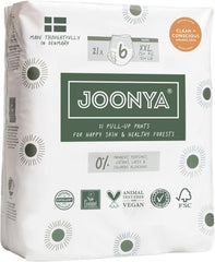 Push-Up-Windeln, Größe 6 XXL (ab 15 kg) – 1 Beutel mit 21 Stück – Keine Schadstoffe, umweltfreundlich, ultraflach, für den Nachtgebrauch – Hergestellt in Dänemark