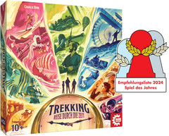 Game Factory 646098 Wandern, Zeitreise, Brettspiel für 1–4 Spieler, ab 10 Jahren, Familienspiel