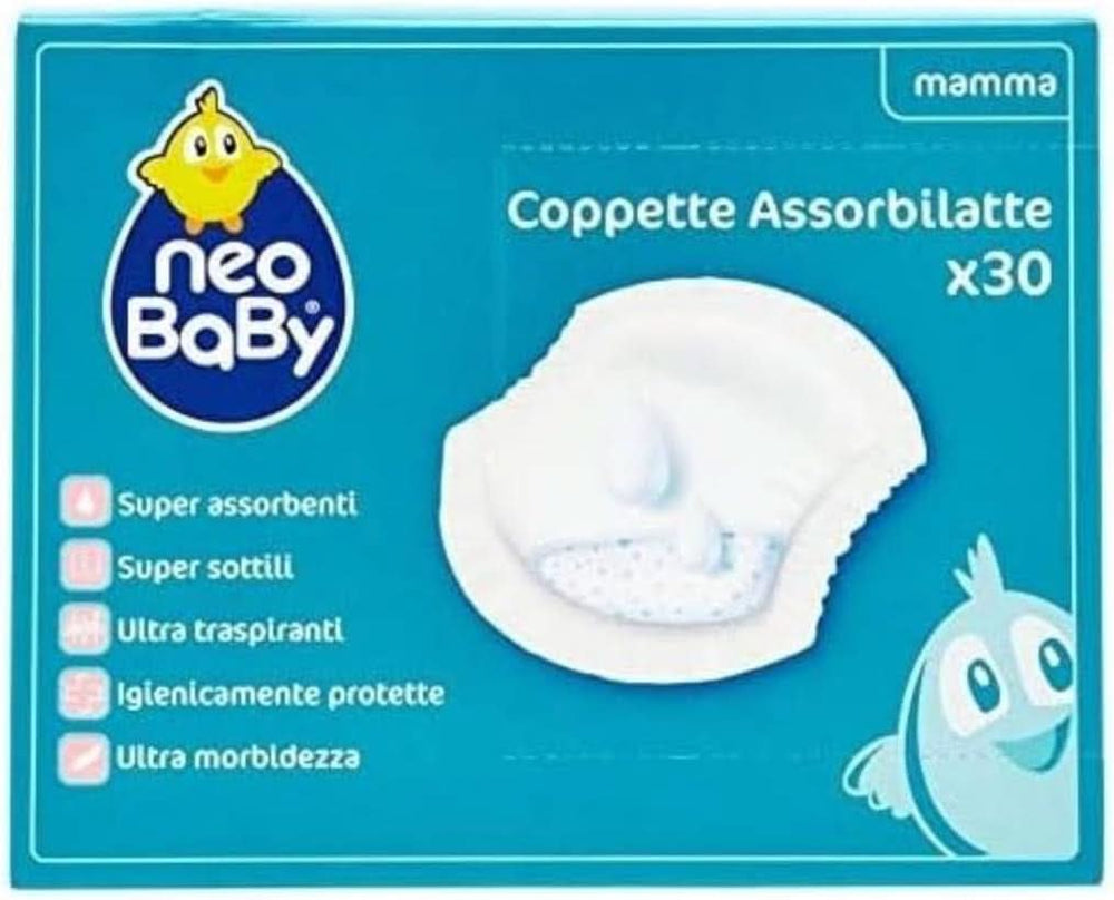 Neo Baby, Saugbecher für Muttermilch, 30 Stück Lebensmittel- und Stillzubehör Bebe Naty Shop