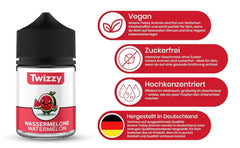 Twizzy Watermelon, Lebensmittelaroma – 60 ml – Intensives Aroma Arome Naty Shop
