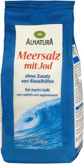 Meersalz mit Jod, 500g