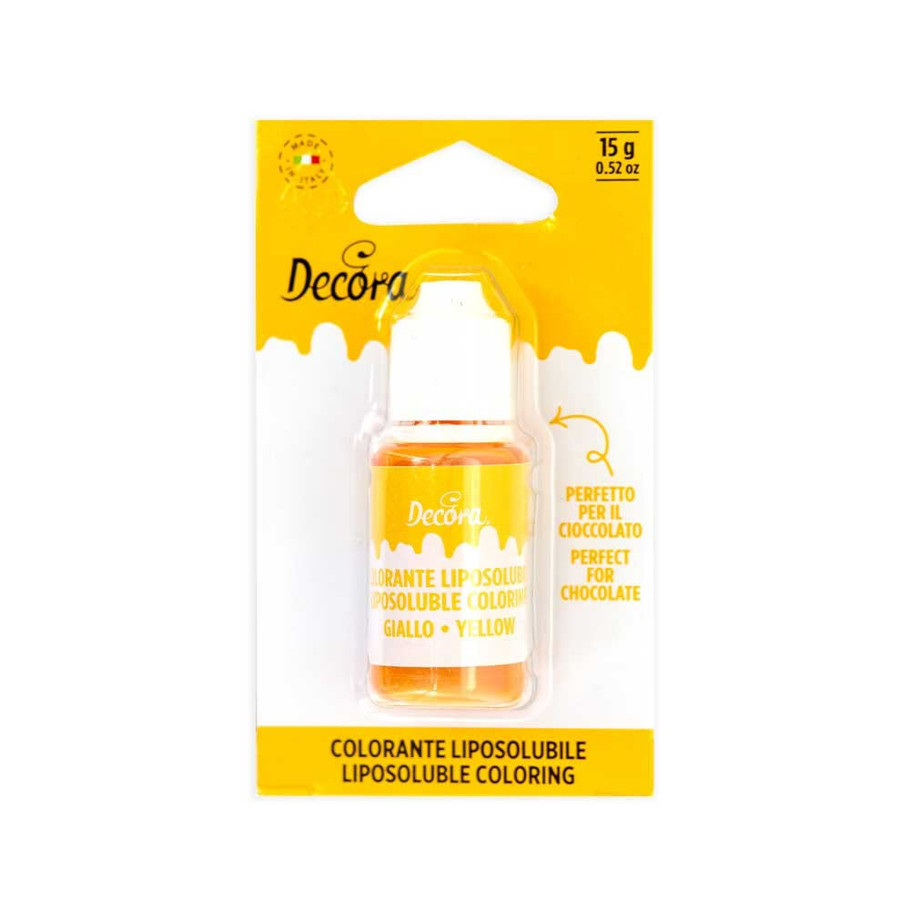 9600081 COLORANT LICHID GALBEN LIPOZOLUBIL 15 G