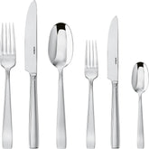 Sambonet 62512-83 Set de tacâmuri monobloc plat, 36 piese, oțel inoxidabil 18/10, se spală în mașina de spălat vase Bucatarie Naty Shop