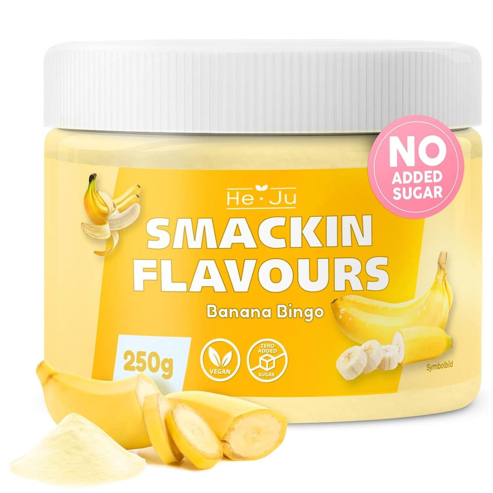 He-Ju, Pulver mit Bananengeschmack, 250 Gramm Aromen Naty Shop