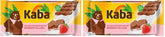 Kaba Milchschokolade mit Erdbeercreme, gefüllte Tafelschokolade, 90g-Riegel, zartschmelzende Schokolade mit fruchtiger Erdbeercreme und Kaba-Originalgeschmack (2er-Pack)