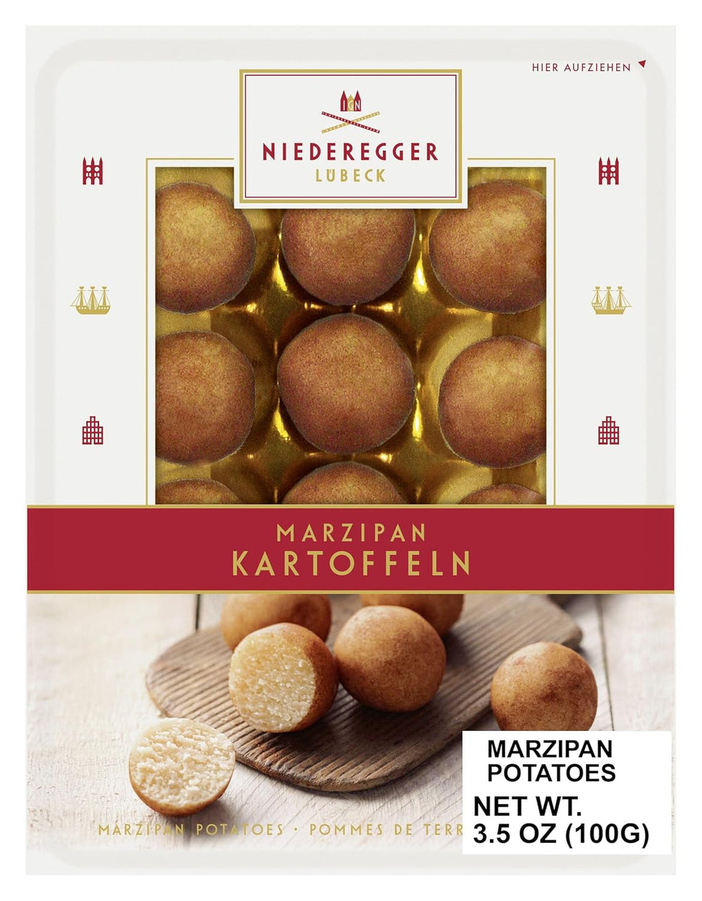 Kartoffeln mit Niederegger Marzipan 100g