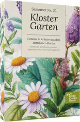 Magic Garden Seeds – Der Klostergarten: Gemüse und Kräuter aus dem Mittelalter – 9 historische kulinarische, medizinische und Garten-Samenboxen