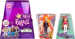 Păpuși Bratz Miniverse MGA's Y2K Nostalgia Flashback Minis Ediție Limitată - PACHET SURPRIZĂ - 2 păpuși Bratz Mini și ambalaj de prezentare - Cadou excelent pentru copii și colecționari cu vârsta de peste 6 ani