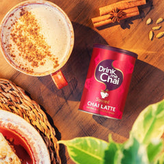 Drink Me Chai Spiced Chai Latte 250 g (pachet de 1) - doar adaugă apă, pudră Chai Latte (16 porții)