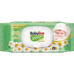 Feuchttücher für empfindliche Babys, 0 % Duftstoffe, 98 % natürliche Formel, die das pH-Gleichgewicht der Haut wiederherstellt, Frischesiegel, 54 Tücher