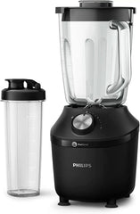 Philips Standmixer und Smoothie Maker – 600 W, 2-Liter-Becher, Homeid-App, 2 Geschwindigkeitsstufen + Impulsfunktion, Problend, Ice-Crush-Funktion (HR2291/41) Kitchen Naty Shop